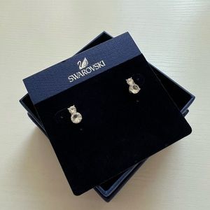 Swarovski stud earrings